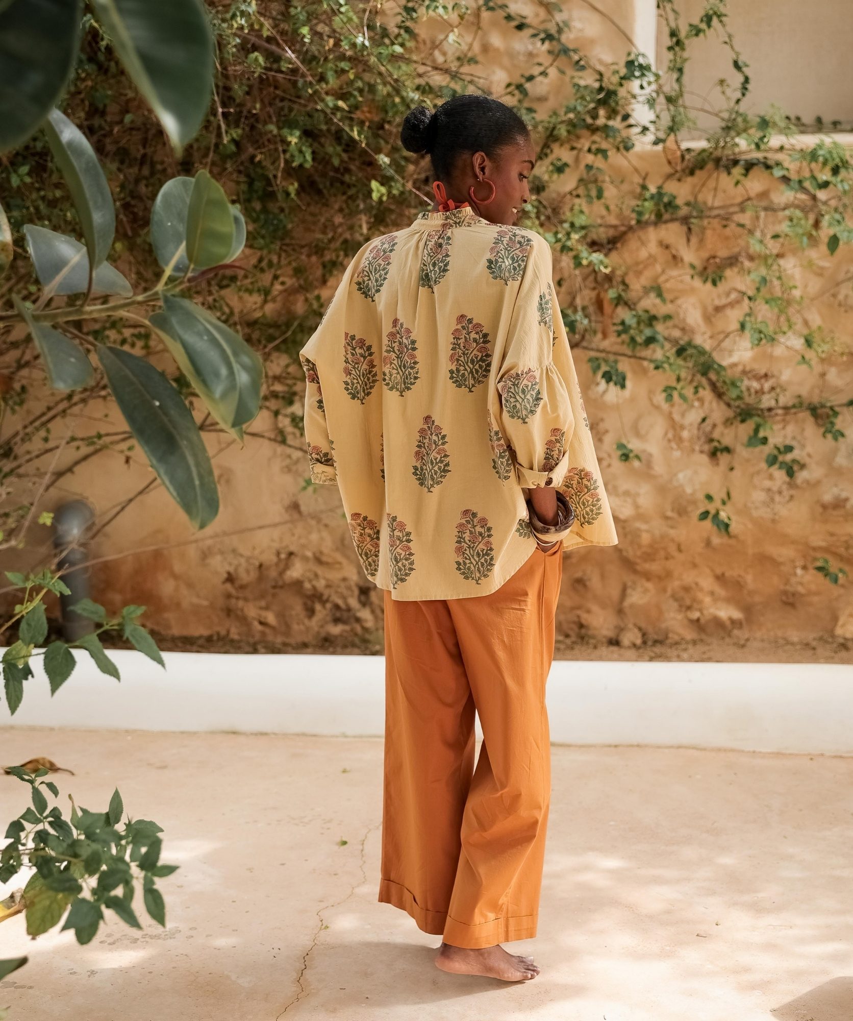 Chemise Priyana – Imprimé Block-print Chennaï