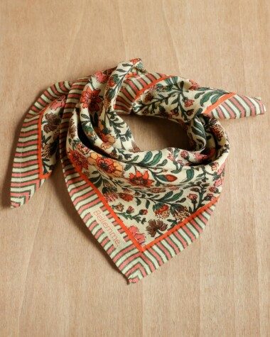Foulard petit format – Ashley Pêche