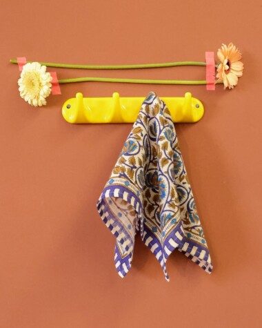 Foulard petit format – Henley Bleu Maharadja