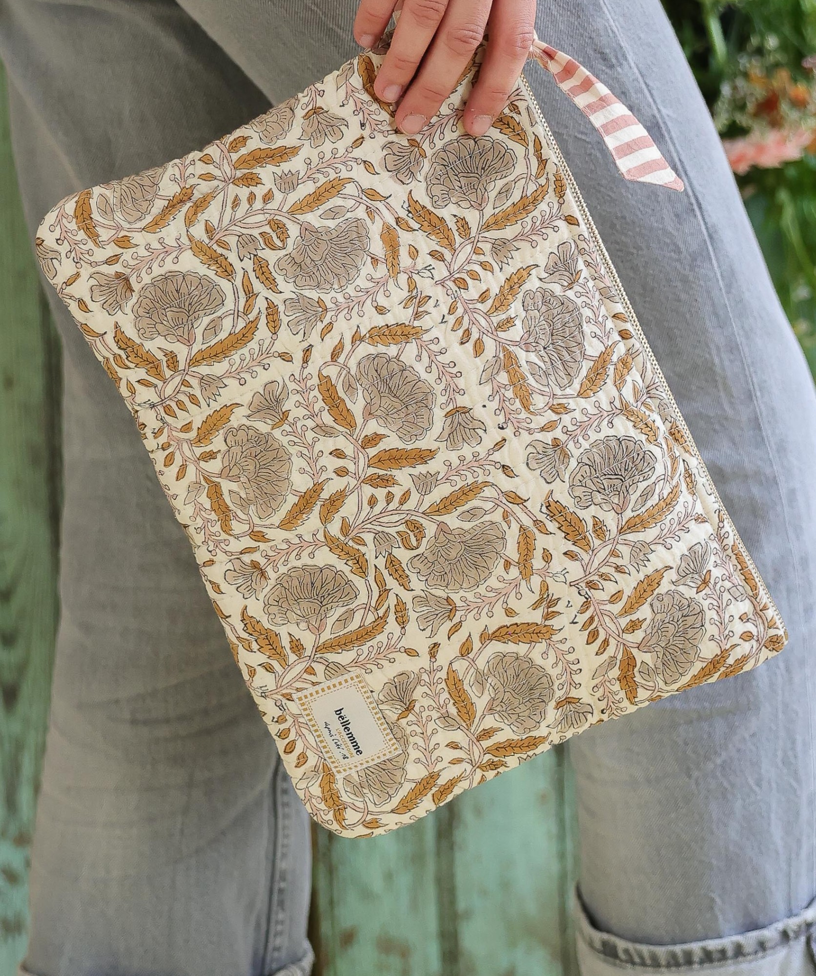 Pochette grand format Harrison / 13′ – Java Desert