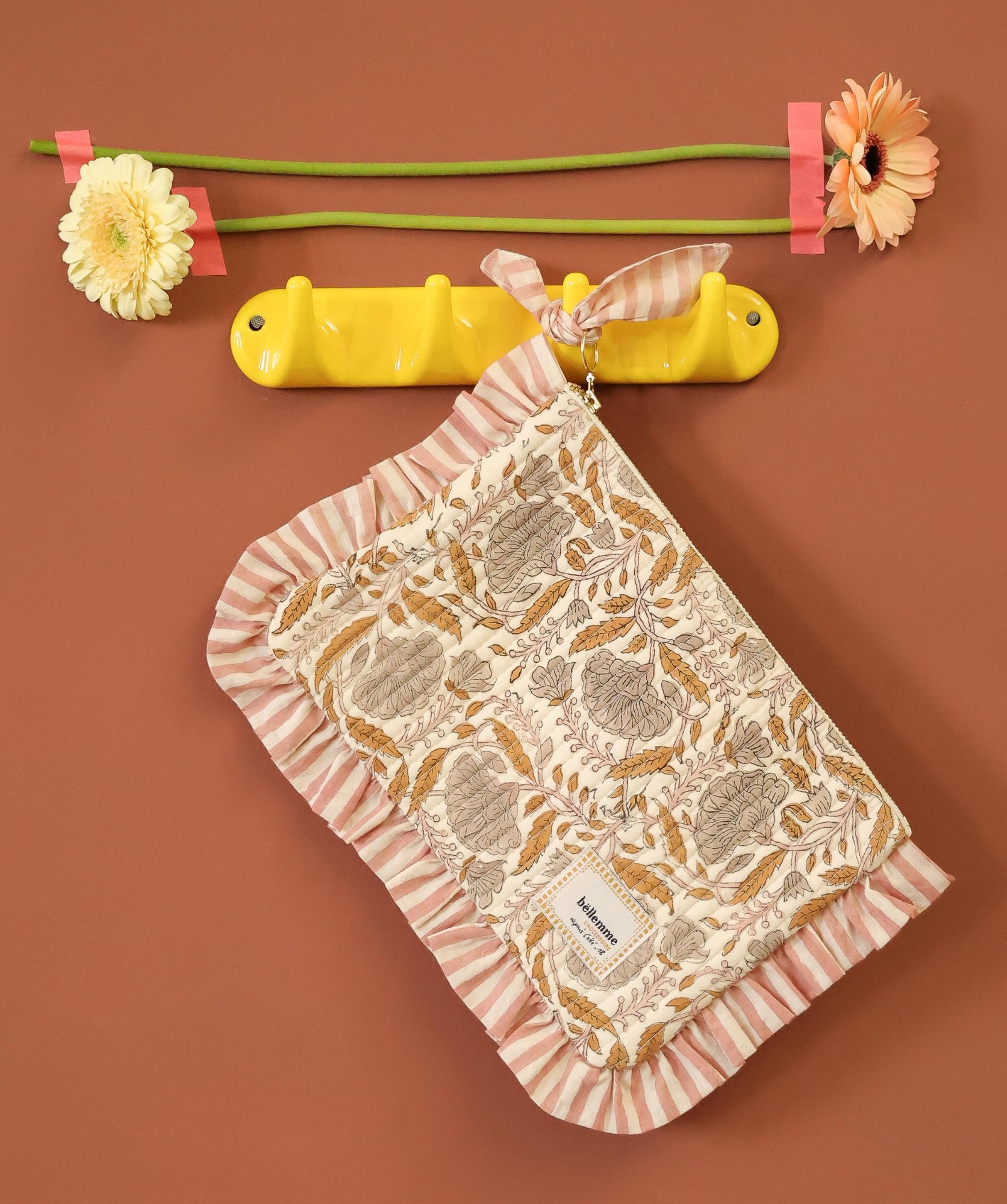 Pochette medium Janice – Java Desert