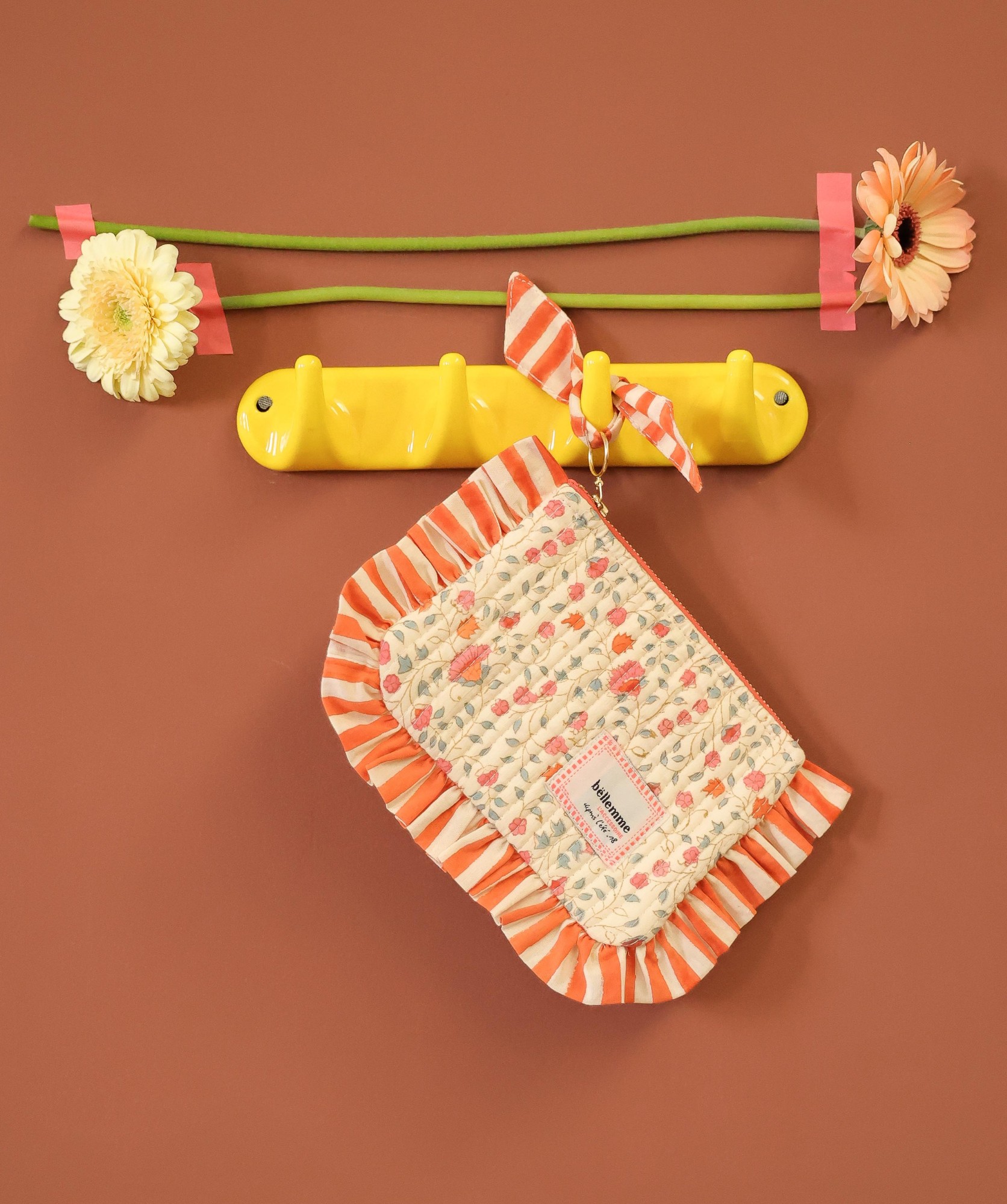 Pochette Mini Jess – Rosa Sorbet d’Été