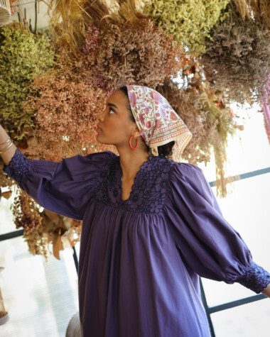 Robe Abbie – Myrtille