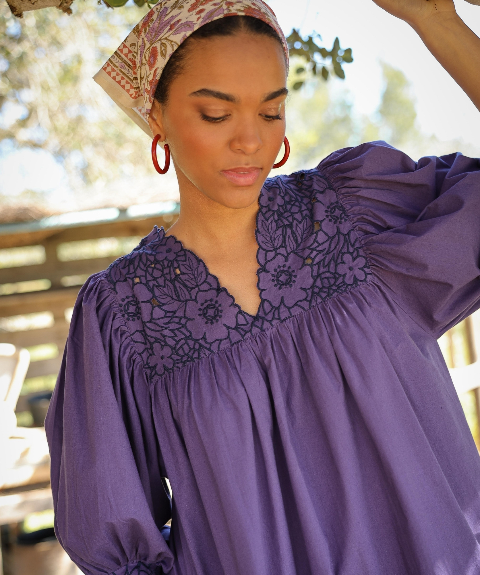 Robe Abbie – Myrtille