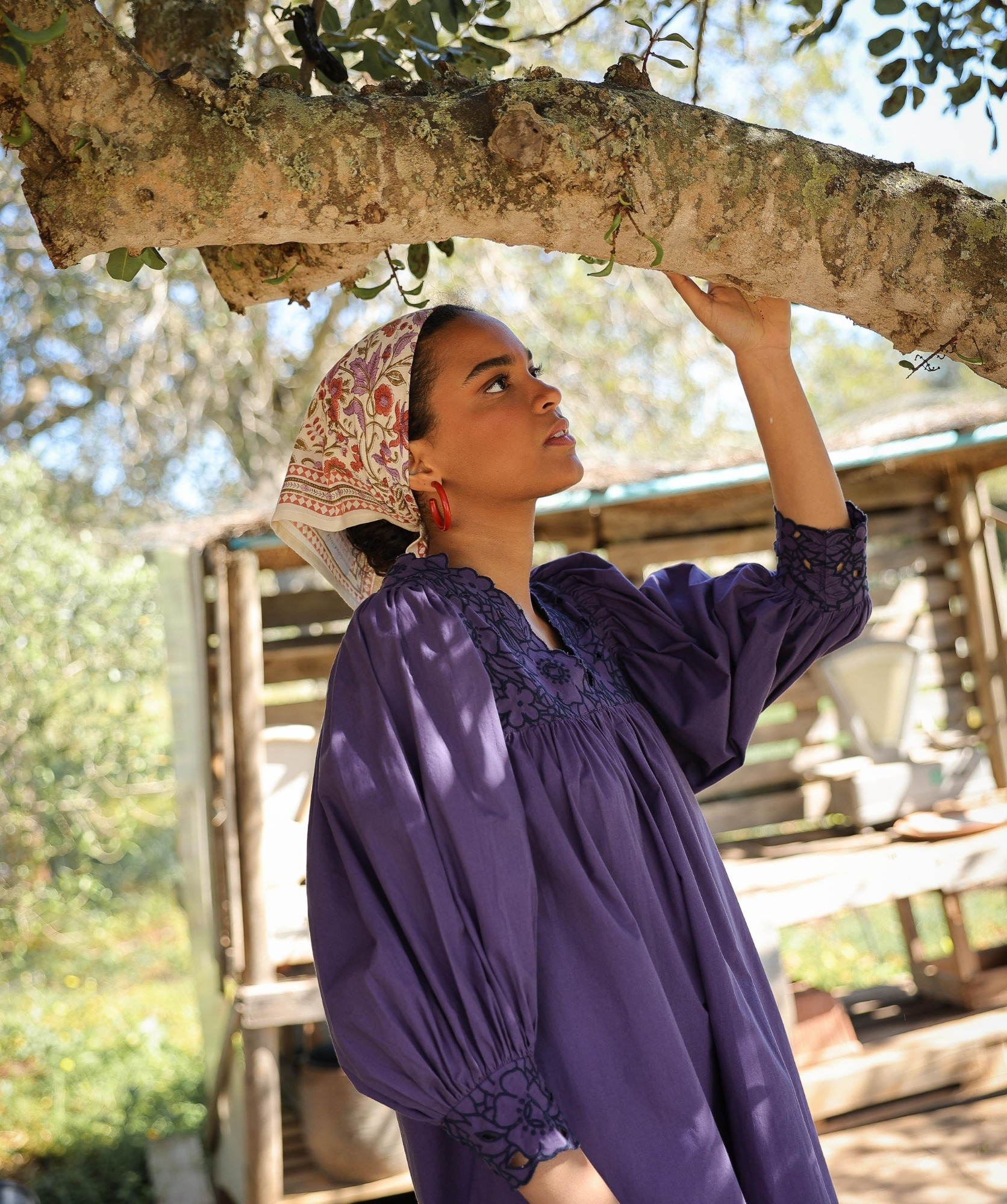 Robe Abbie – Myrtille