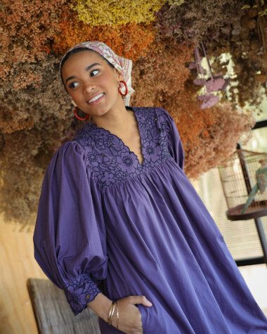 Robe Abbie – Myrtille