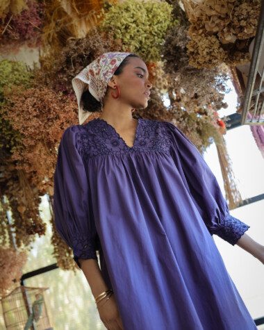 Robe Abbie – Myrtille