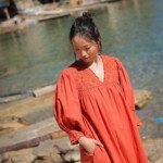 Robe Abbie – Papaye