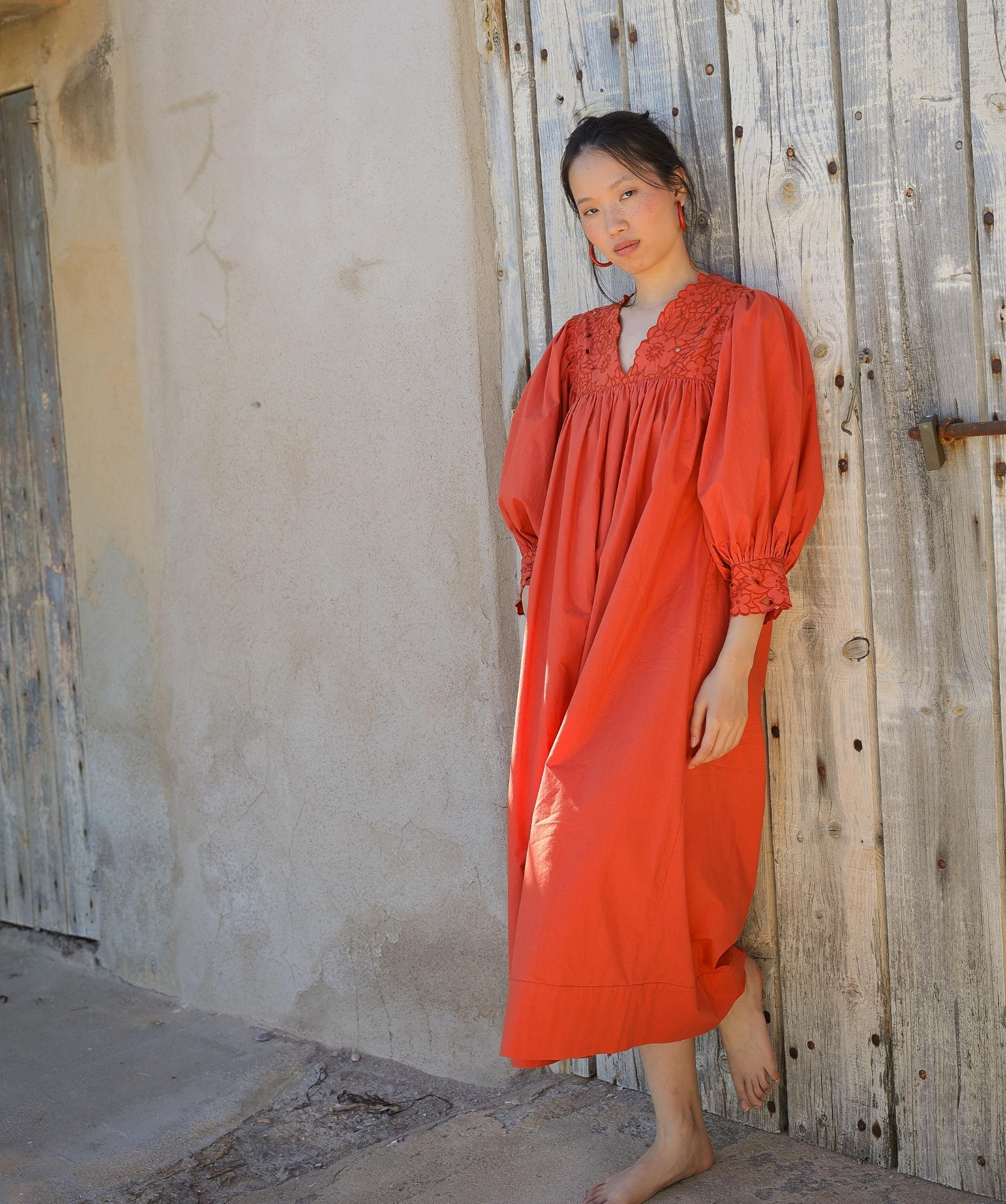 Robe Abbie – Papaye