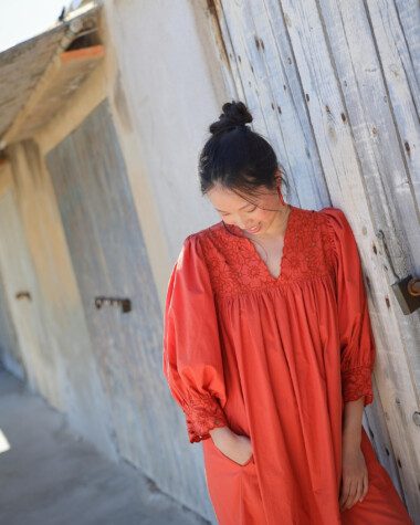 Robe Abbie – Papaye
