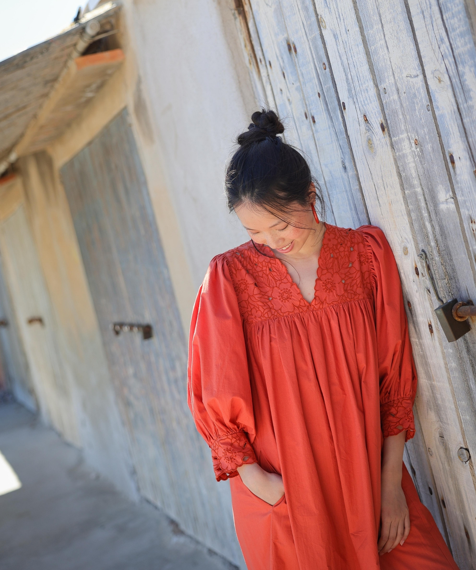 Robe Abbie – Papaye