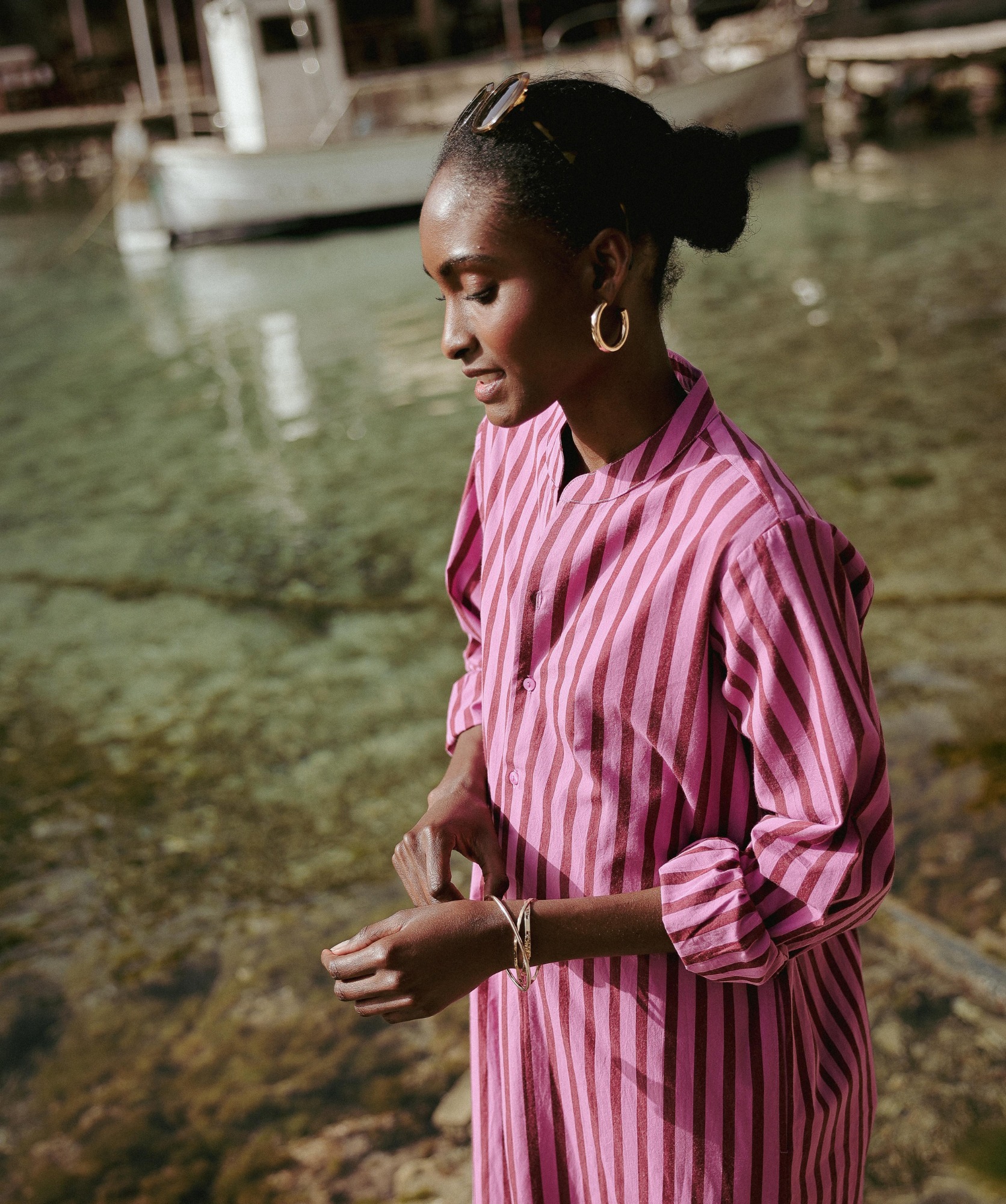 Robe April – Rayure Eli