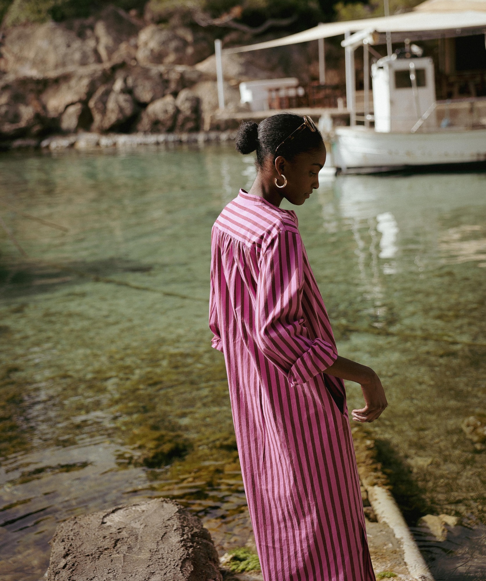 Robe April – Rayure Eli