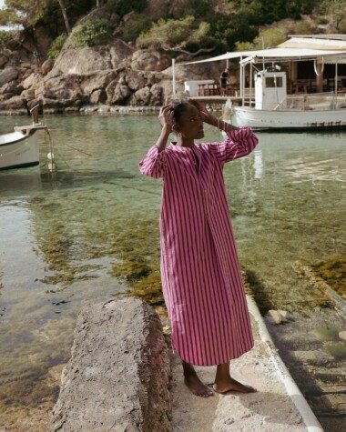 Robe April – Rayure Eli