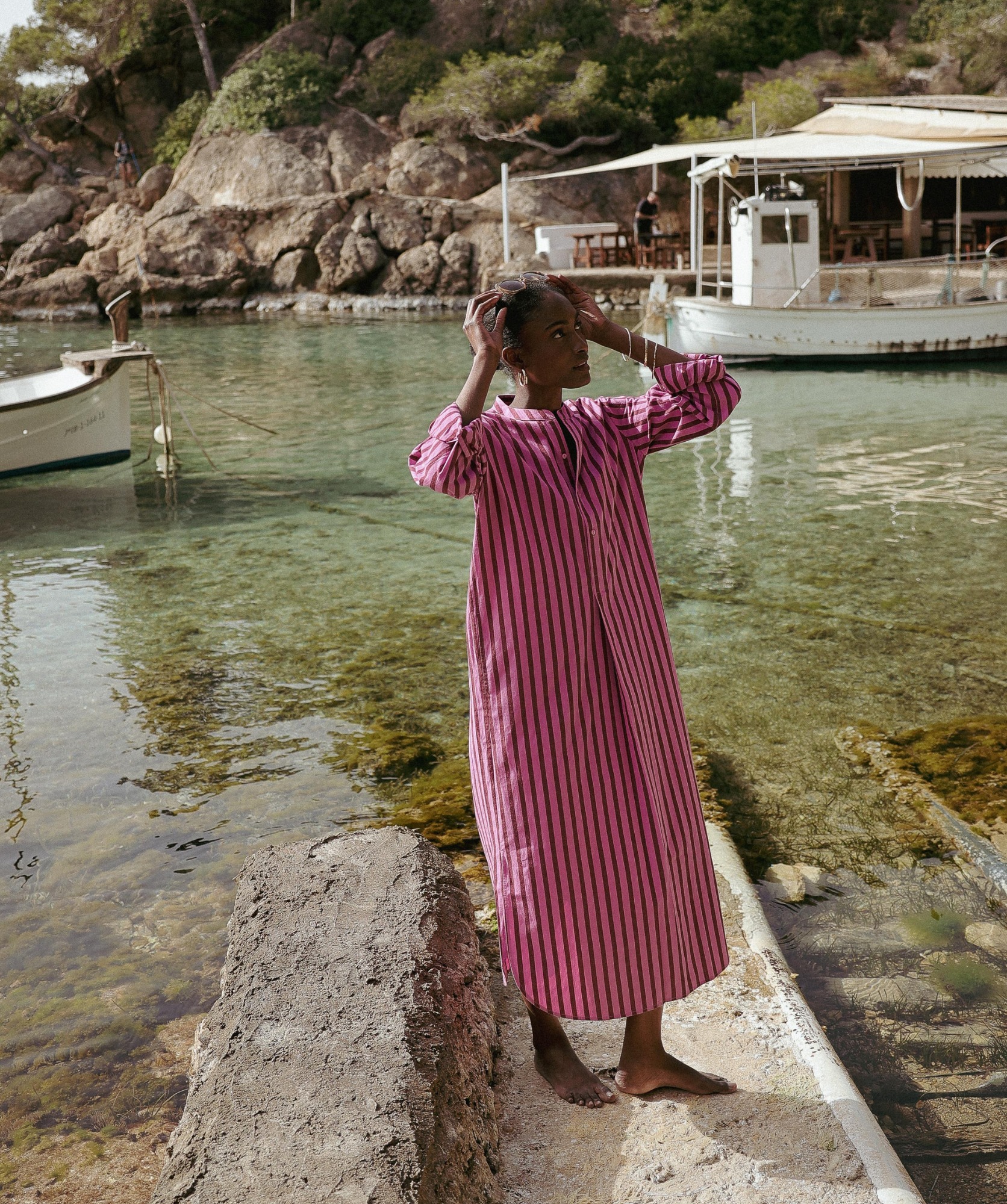 Robe April – Rayure Eli