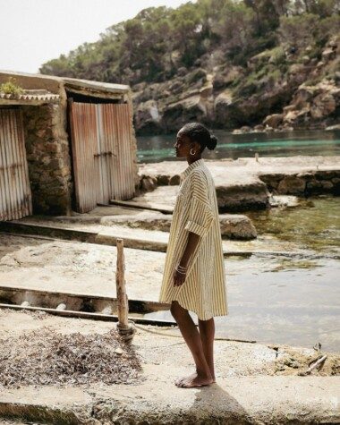 Robe Binibeca – Rayure Seersucker Clyde