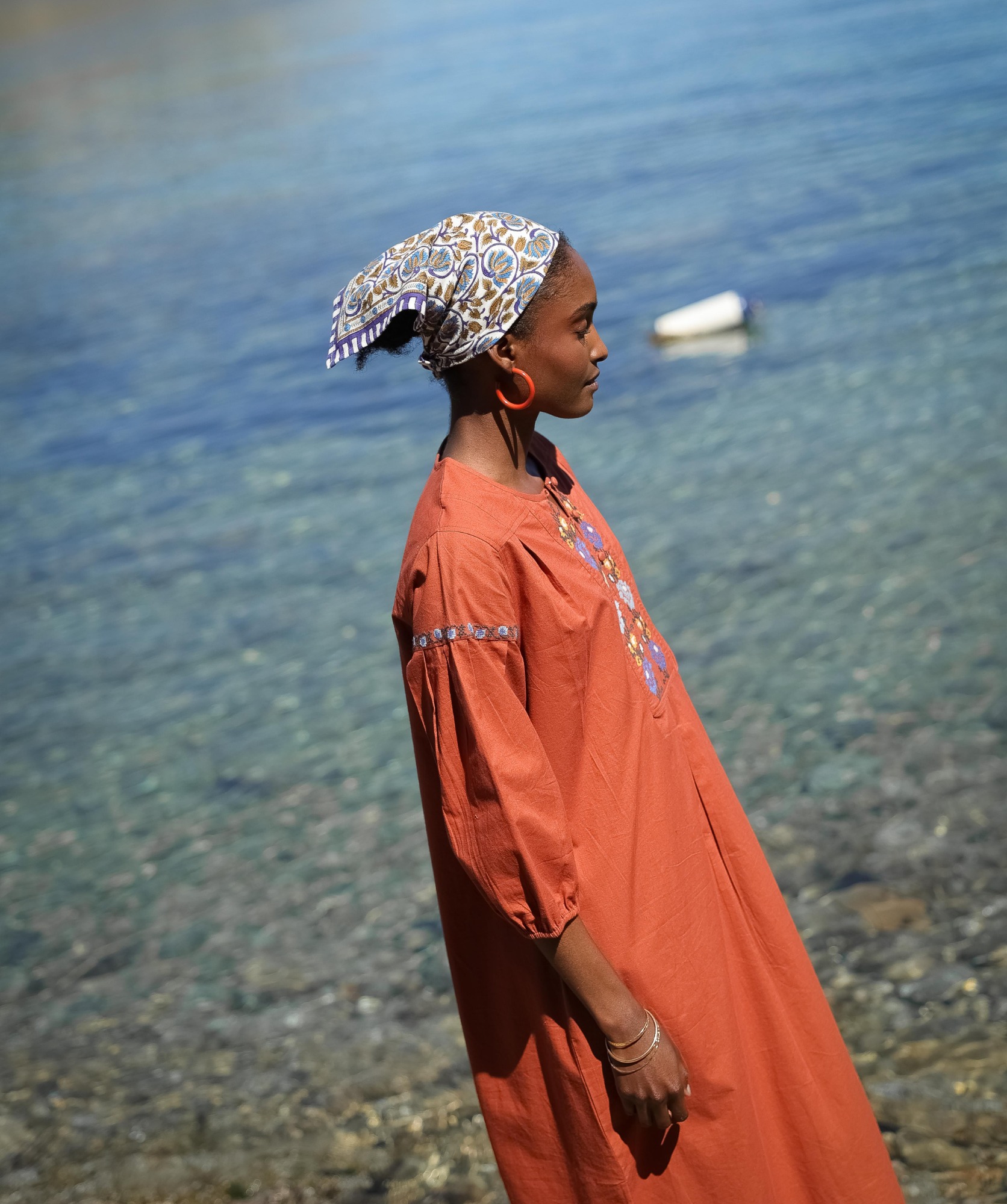 Robe Darcy – Terre de sienne