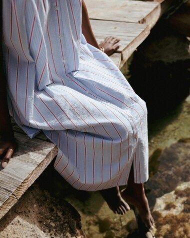 Robe Suzanne – Rayure Philippa