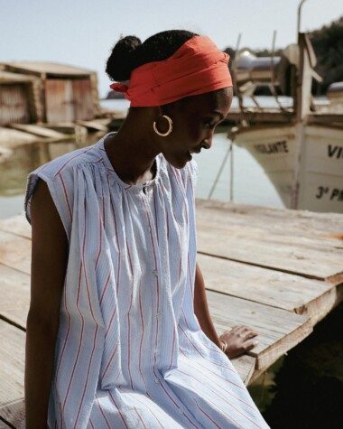 Robe Suzanne – Rayure Philippa