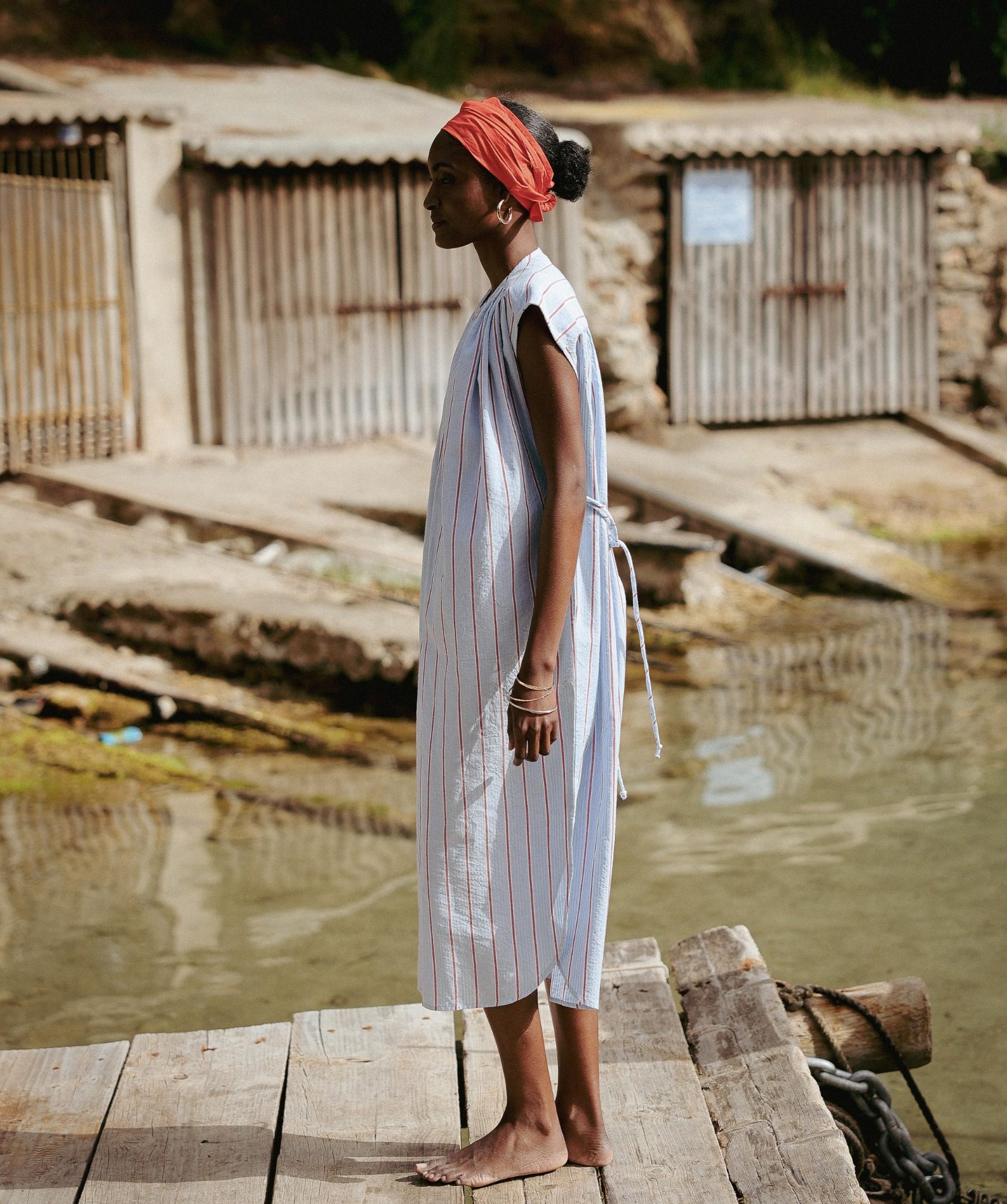 Robe Suzanne – Rayure Philippa