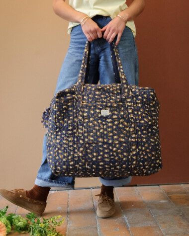 Sac de voyage Berlin – Leopard Navy