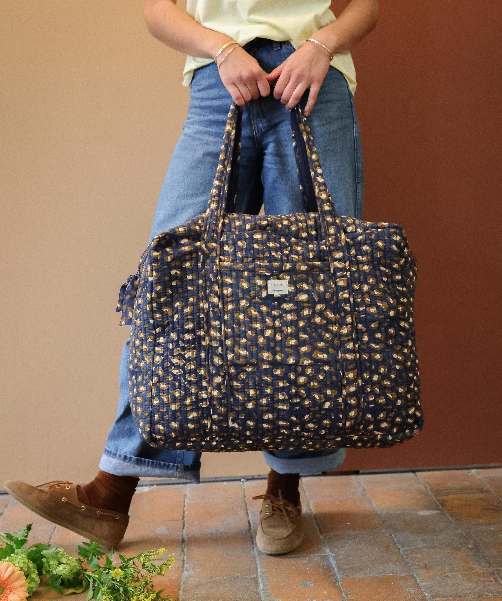 Sac de voyage Berlin – Leopard Navy