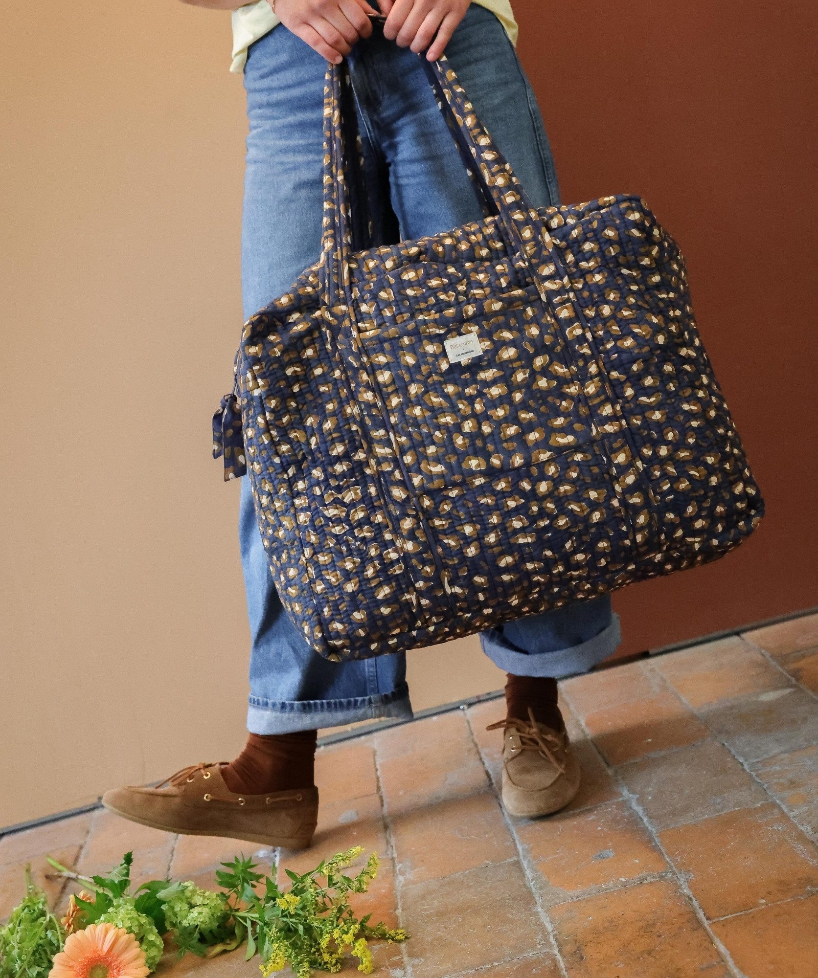 Sac de voyage Berlin – Leopard Navy