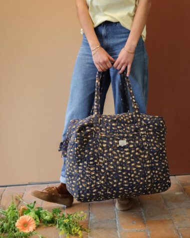 Sac de voyage Berlin – Leopard Navy