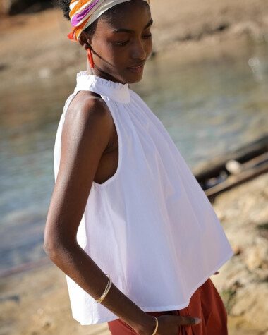 Top Poppie – Blanc