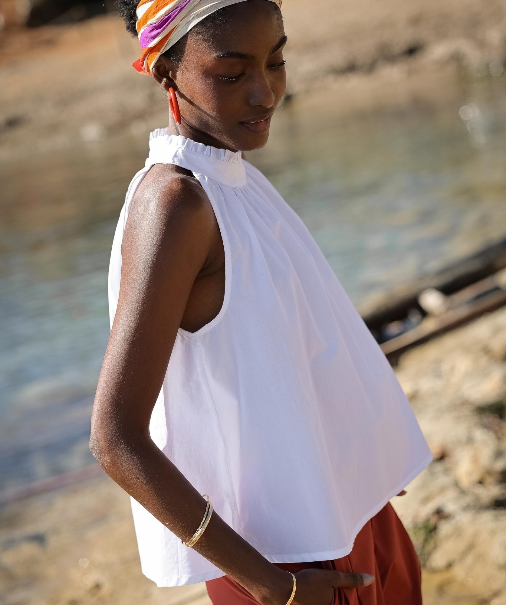 Top Poppie – Blanc