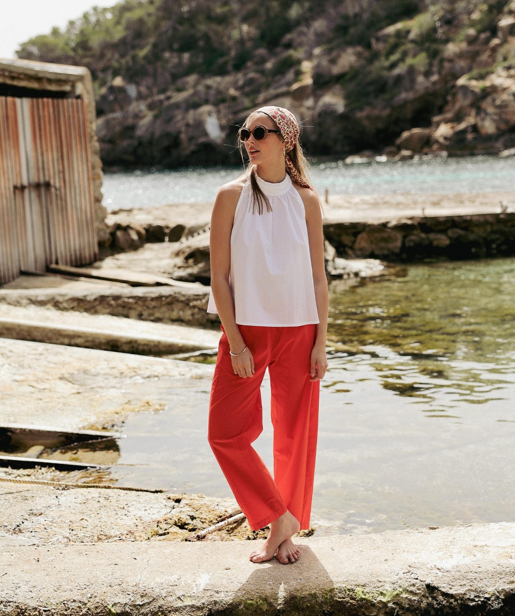 Top Poppie – Blanc