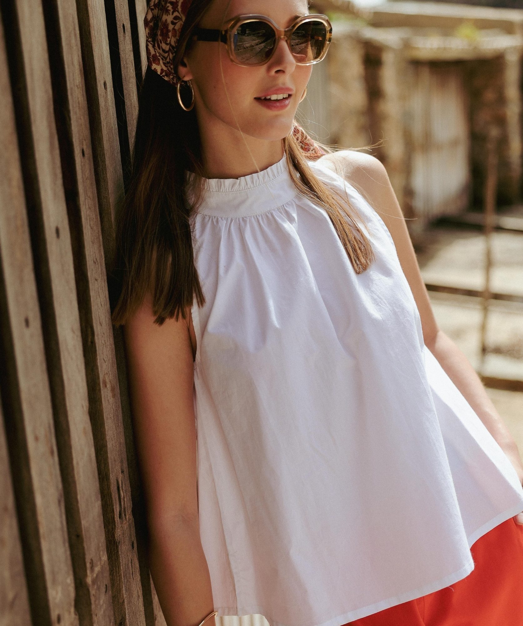 Top Poppie – Blanc