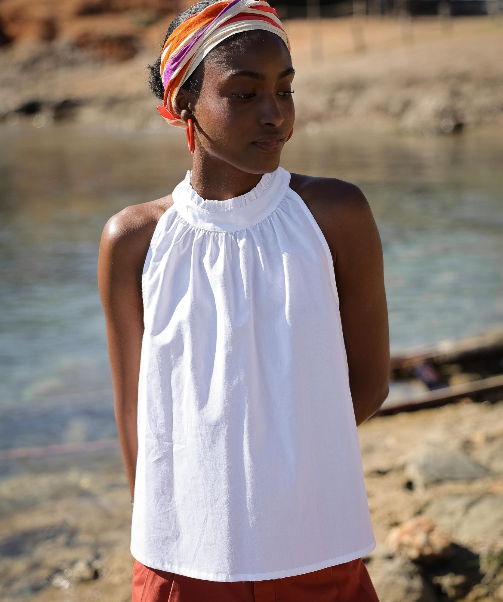 Top Poppie – Blanc