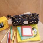 Trousse d’écolier Juno – Léopard Navy