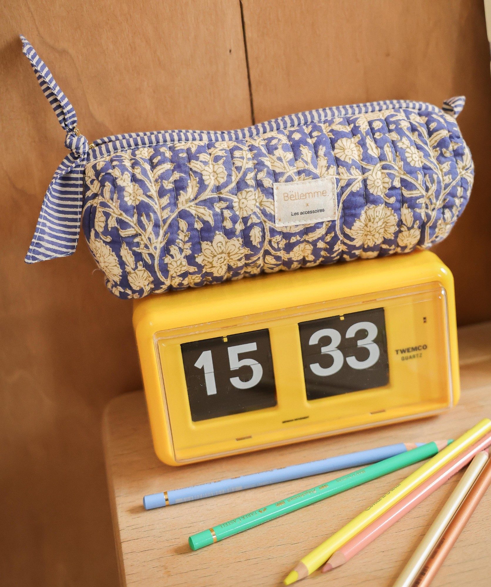 Trousse d’écolier Juno – Anjali Cobalt