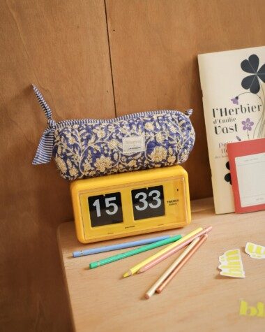 Trousse d’écolier Juno – Anjali Cobalt