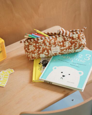 Trousse d’écolier Juno – Kate Caramel