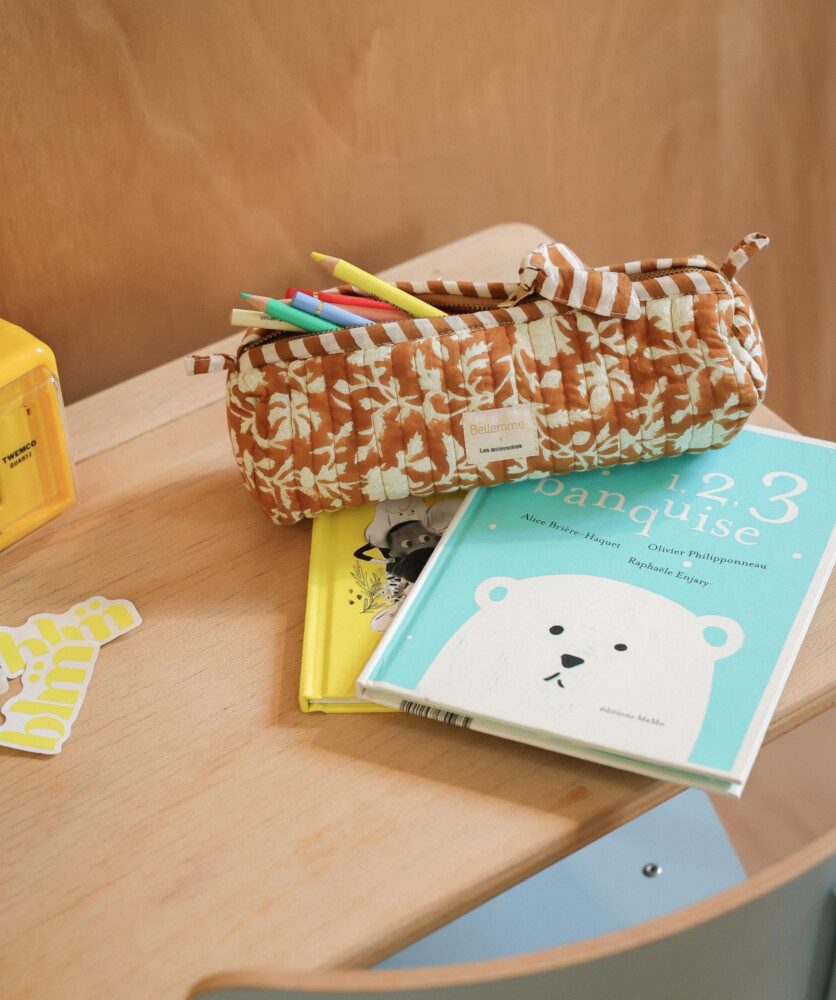 Trousse d’écolier Juno – Kate Caramel