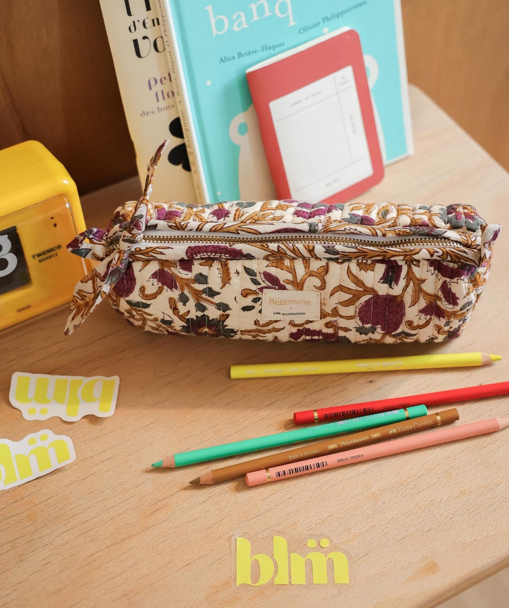 Trousse d’écolier Juno – Mina Améthyste