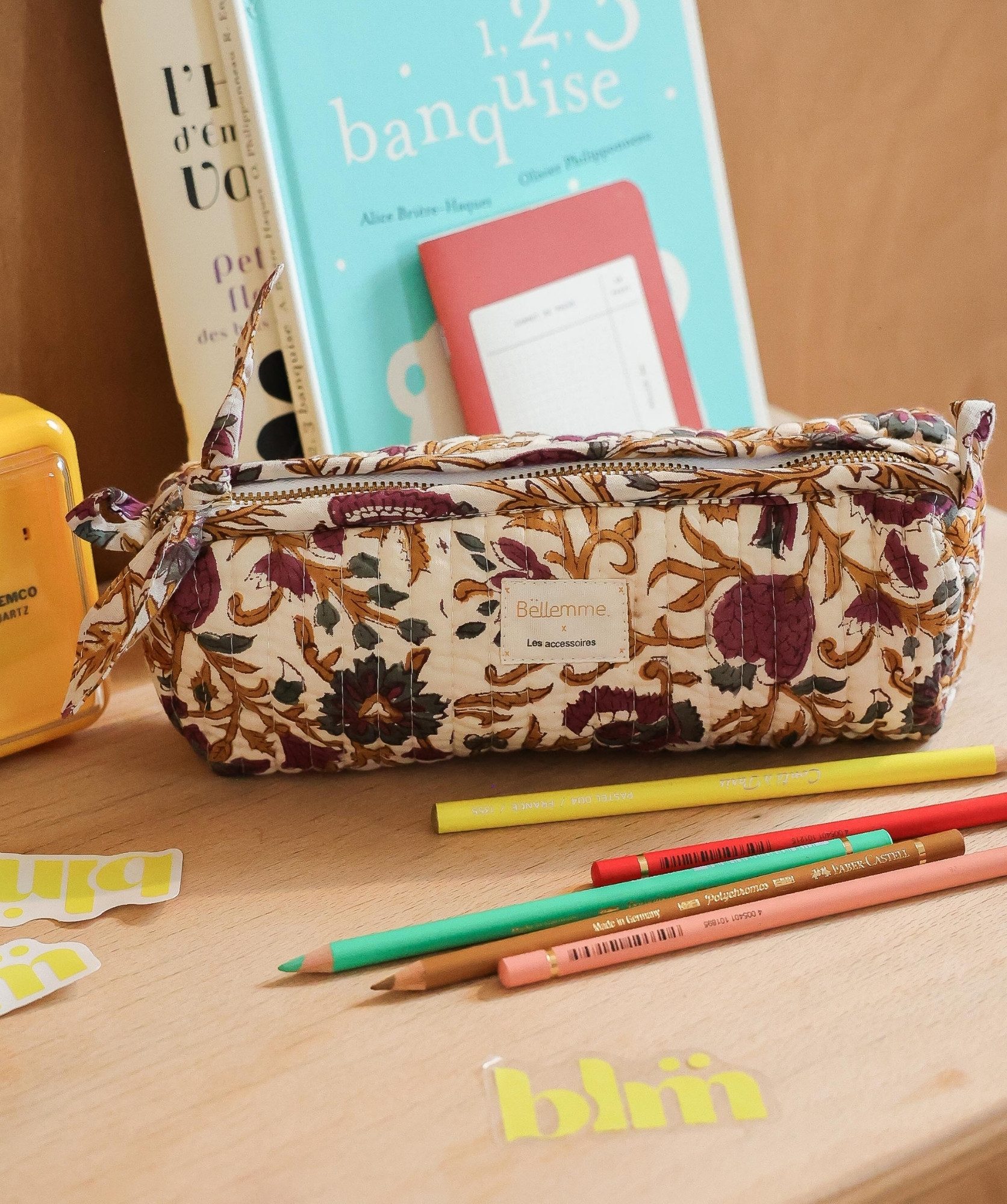 Trousse d’écolier Juno – Mina Améthyste