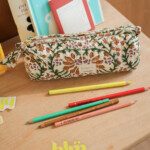 Trousse d’écolier Juno – Palmyre Caramel Beurre Salé