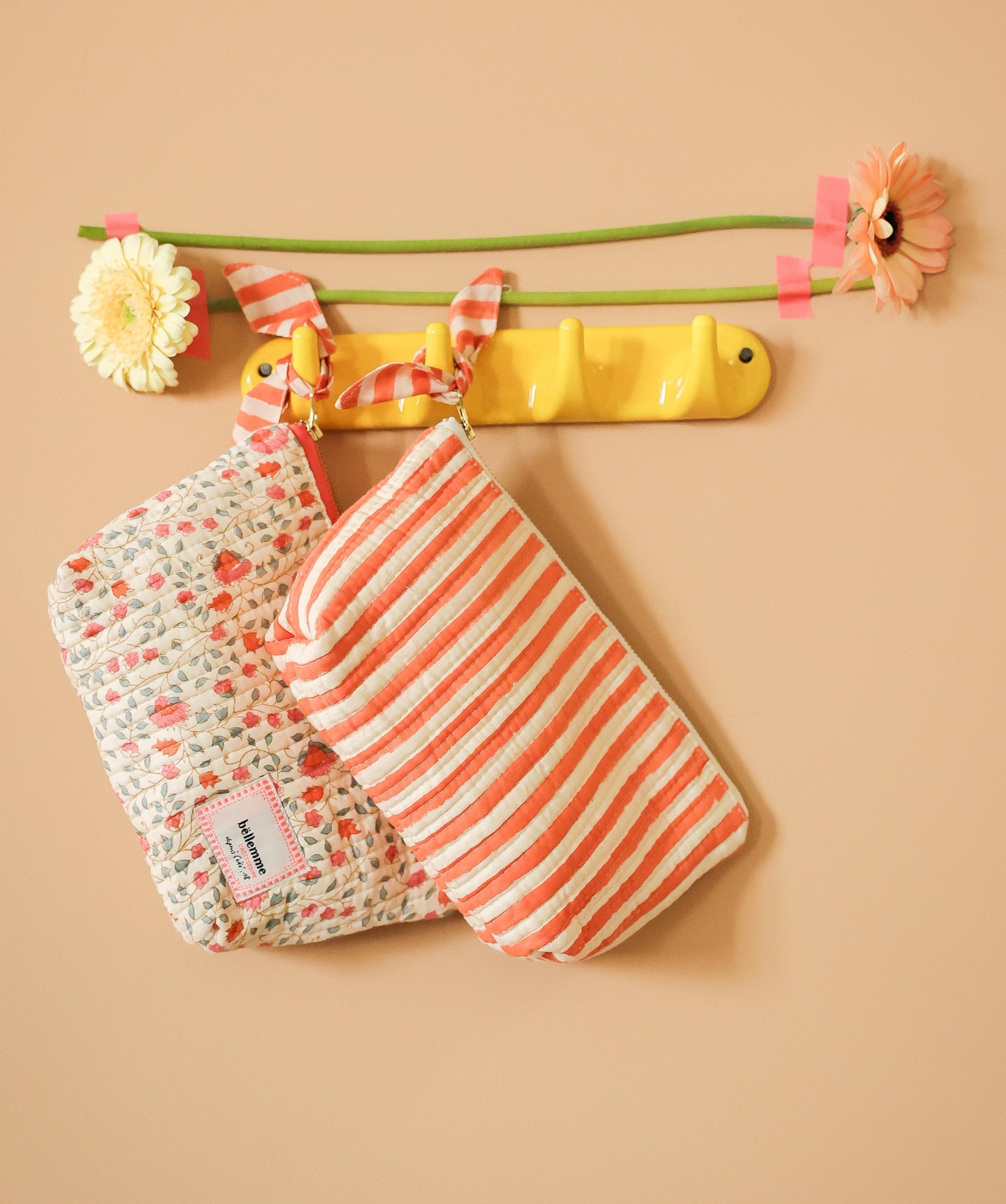Trousse à maquillage – Rayure Lennon