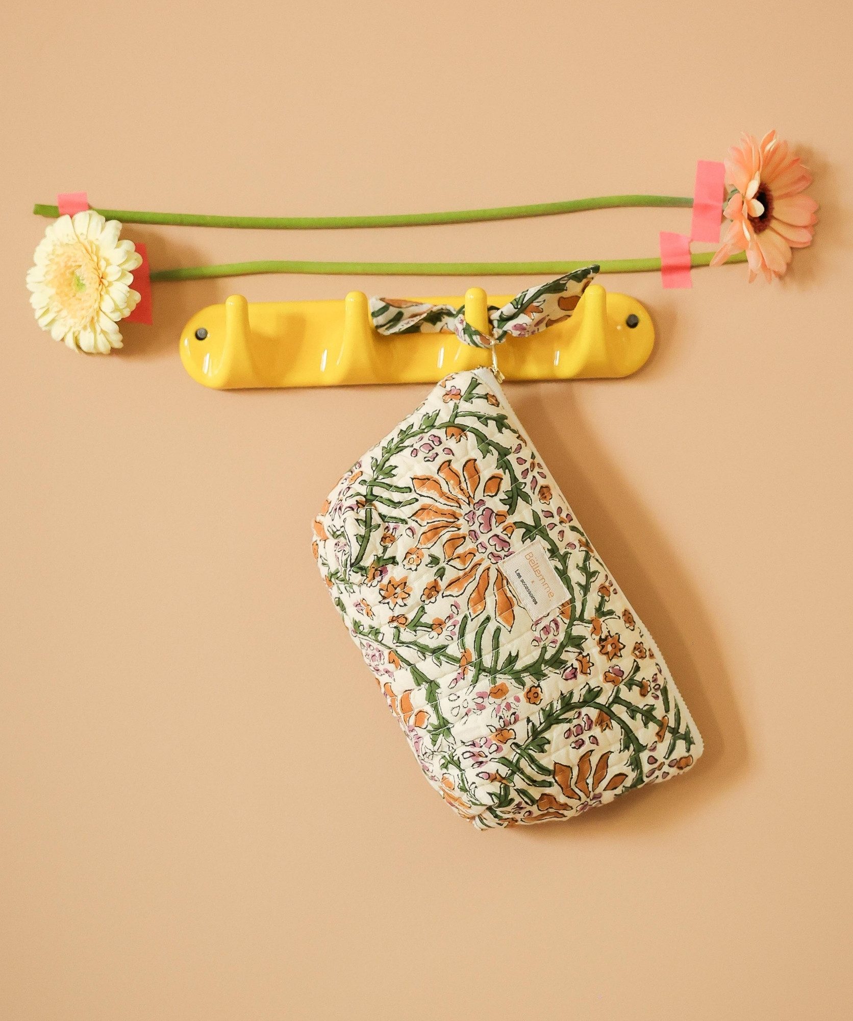 Trousse à maquillage Alma – Palmyre Caramel Beurre Salé