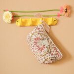 Trousse à maquillage Alma – Palmyre Rose Poudré