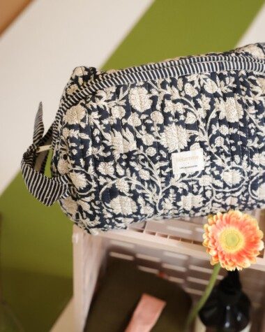 Trousse de toilette Jude – Anjali Encre