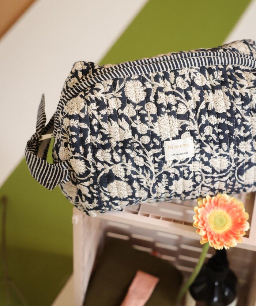 Trousse de toilette Jude – Anjali Encre