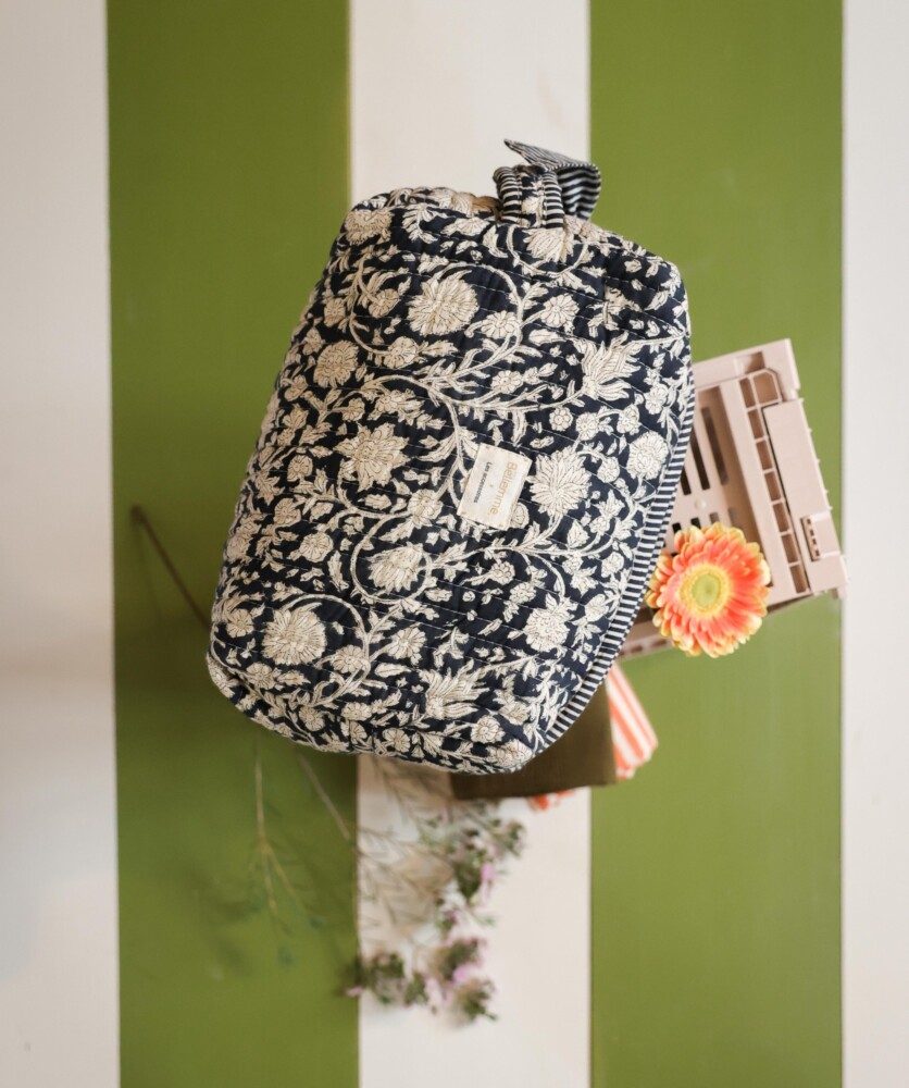 Trousse de toilette Jude – Anjali Encre