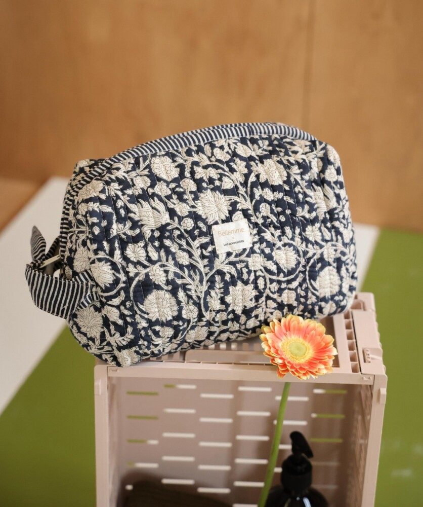 Trousse de toilette Jude – Anjali Encre