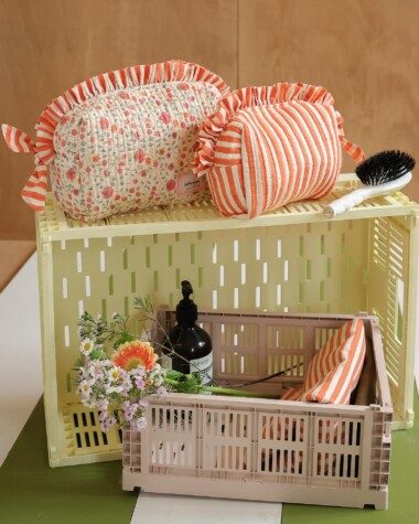 Trousse de toilette Bonnie – Rosa Sorbet d’Été