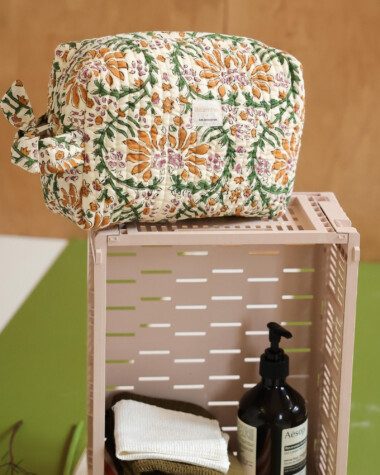 Trousse de toilette Jude – Palmyre Caramel Beurre Salé